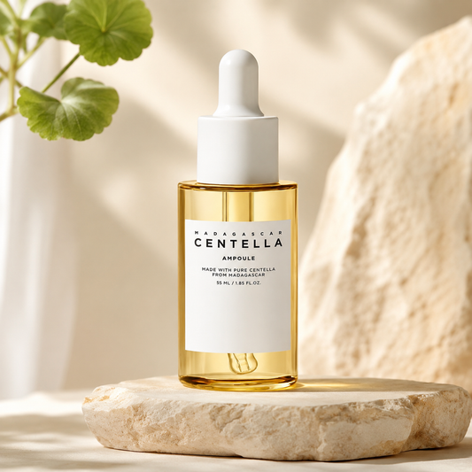 Centella Glass Skin Serum™ Reveal calm, hydrated, glass-like skin.