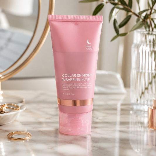 Collagen Overnight Glow Wrap™ – The Deep Hydration Sleeping Mask