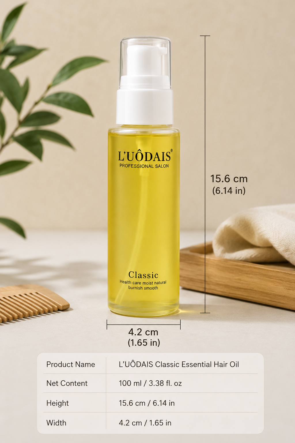 LustraHair™ — Essential Hair Oil