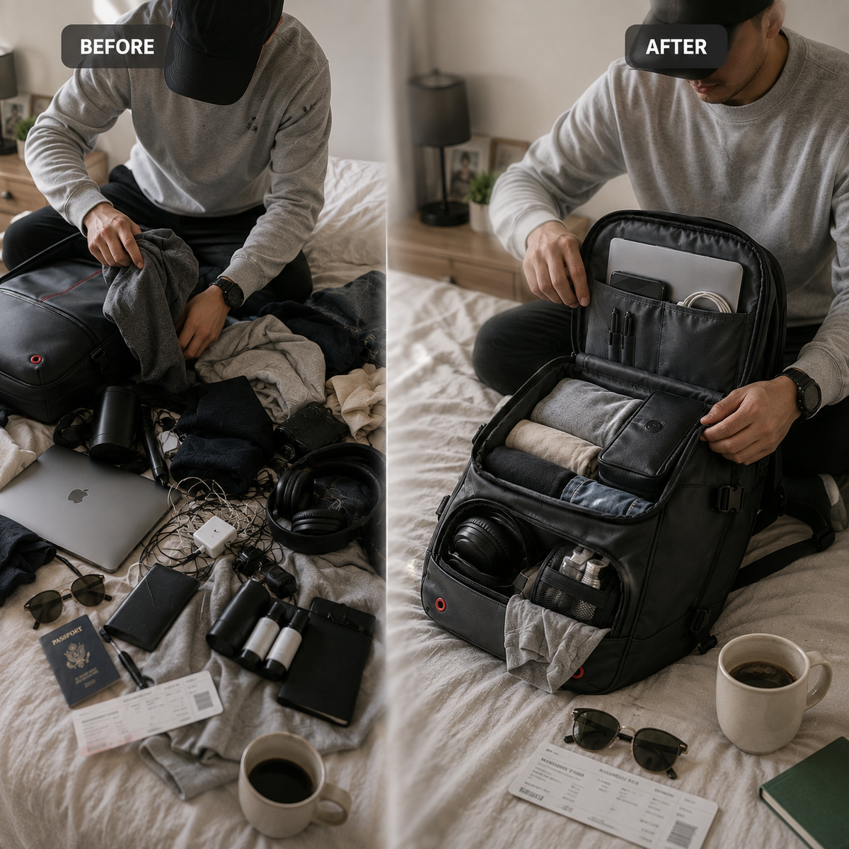 NexaPack™— Smart USB Charging Backpack
