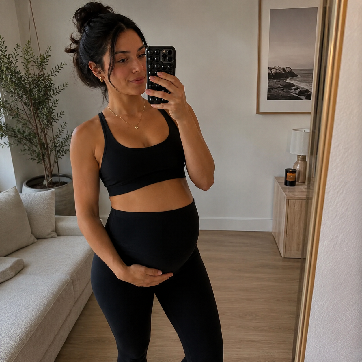 CoreEase™ — Supportive pregnant abdominal yoga pants