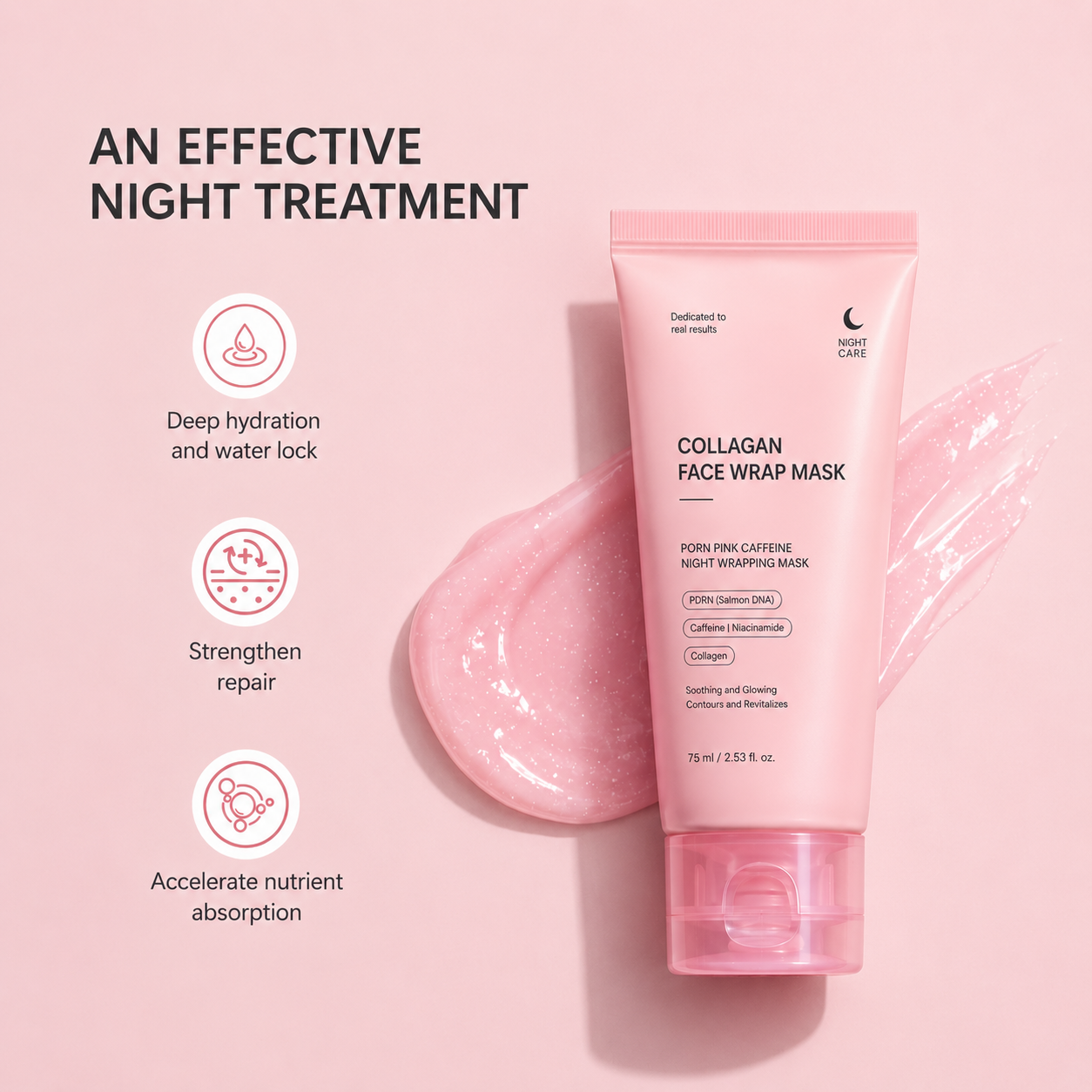 Glow Wrap™ – The Deep Hydration Sleeping Mask